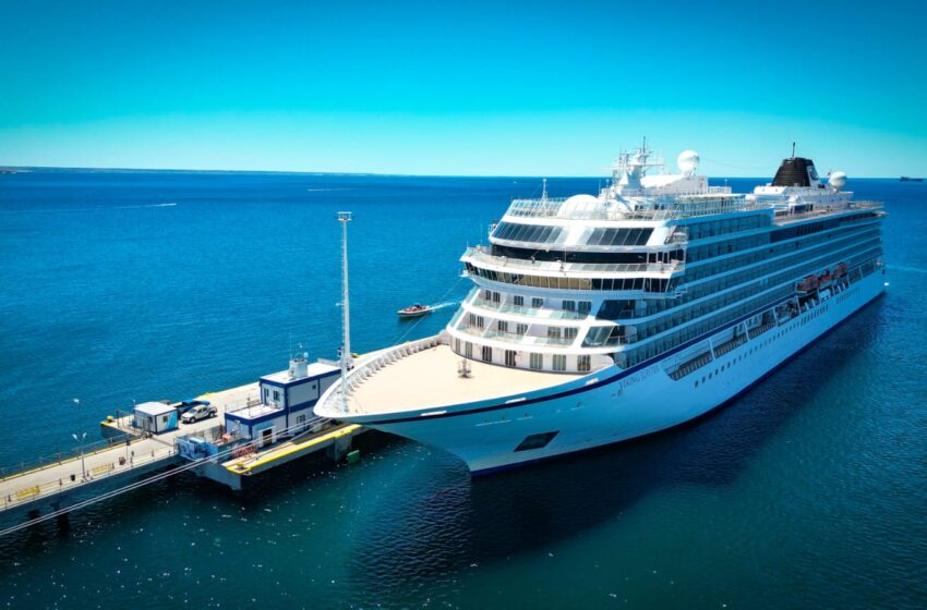  Arribó a Chubut el crucero Viking Jupiter