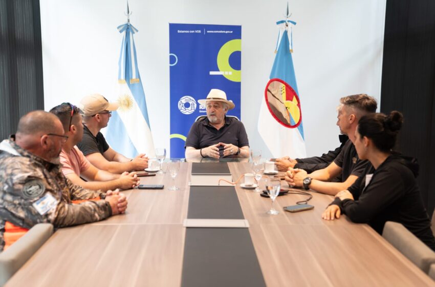  Othar recibió a la Brigada Especial Federal de Rescate por el derrumbe del cerro Hermitte