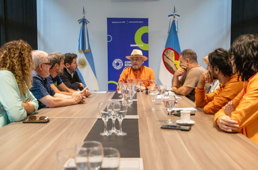  El SEGEMAR le presentó al intendente las conclusiones preliminares del informe técnico sobre la situación del cerro Hermitte