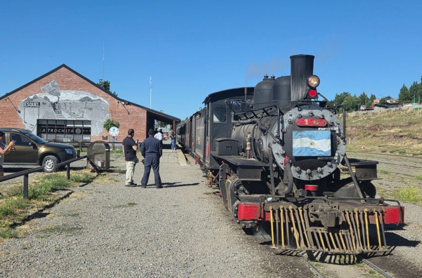  La Trochita realizó la primera salida del 2026