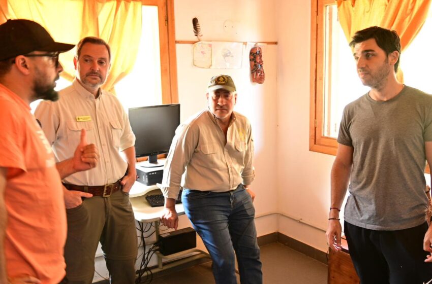  Torres supervisó tareas preventivas en Cholila y confirmó que el servicio eléctrico se restablecerá en horas de la madrugada