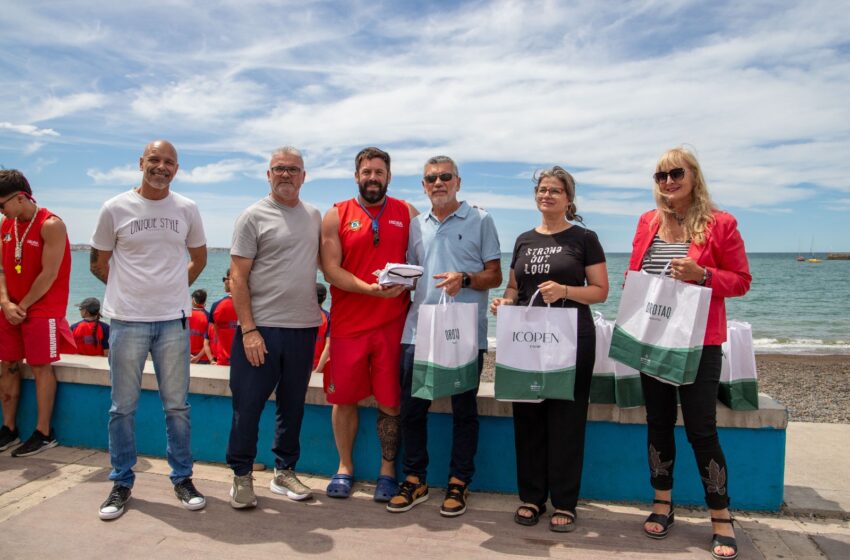  Verano seguro: El Municipio entregó protectores solares y botiquines al Servicio de Guardavidas