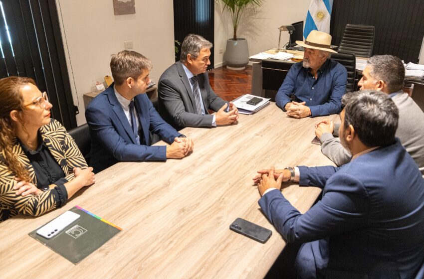  Othar recibió a representantes del Banco Credicoop