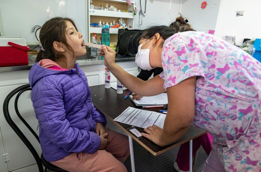  El tráiler de Salud Municipal realiza controles y vacunación para el ciclo lectivo 2026