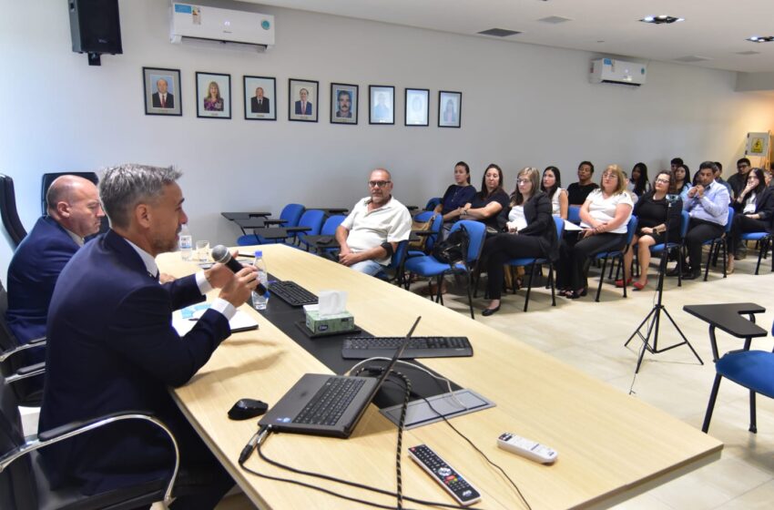  La Agencia de Recaudación del Chubut presentó su Plan Estratégico 2026-2029 ante trabajadores del organismo