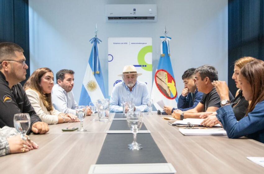  Othar recibió a referentes de Los Bretes y presentó los proyectos para el barrio