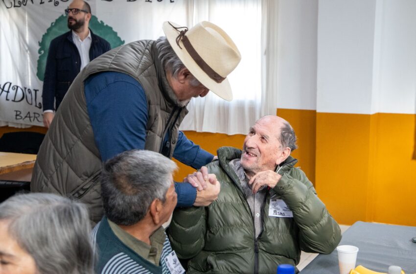  El intendente acompañó el encuentro que integró a adultos mayores de la ciudad