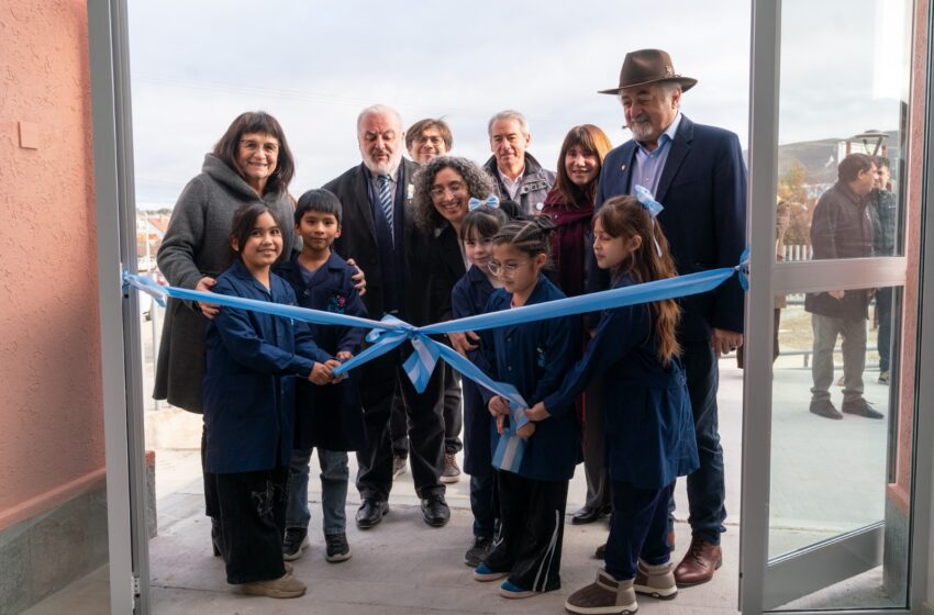  Othar inauguró la primera etapa de ampliación de la Escuela MunicipaL