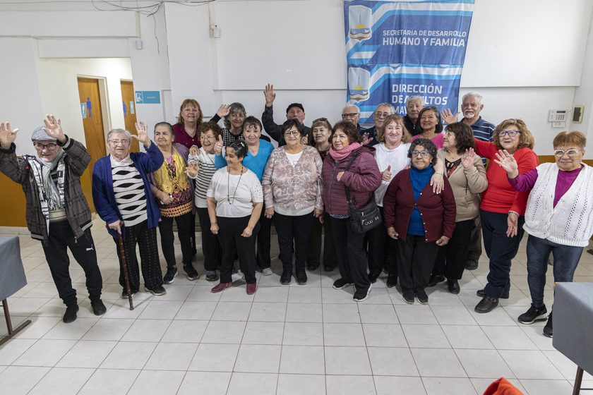  Se desarrolló un nuevo encuentro de adultos mayores en Km. 8