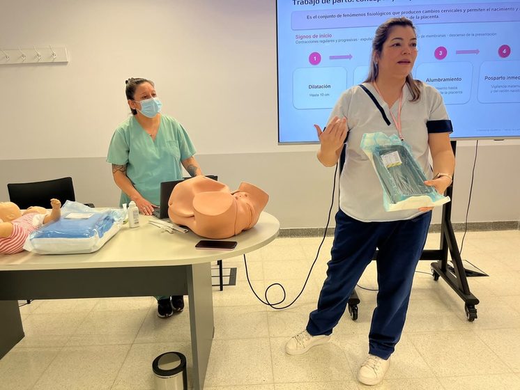  Provincia realizó en el Hospital “María Humphreys” una capacitación sobre el abordaje de emergencias obstétricas y neonatales