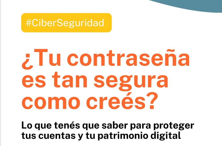  Provincia fortalece la prevención de estafas digitales y promueve el cuidado de datos personales