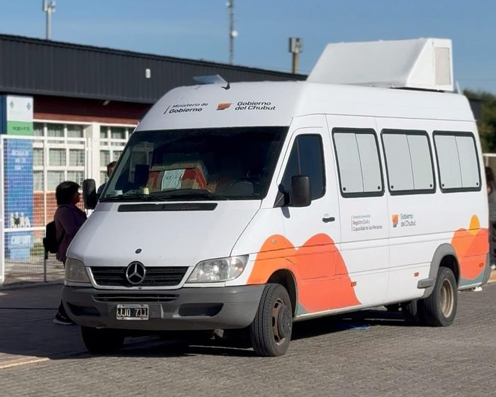  La Unidad Móvil del Registro Civil continúa su recorrido por ocho localidades chubutenses