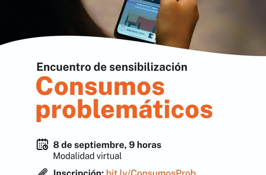  Provincia realizará un encuentro de sensibilización sobre consumos problemáticos en el ámbito educativo