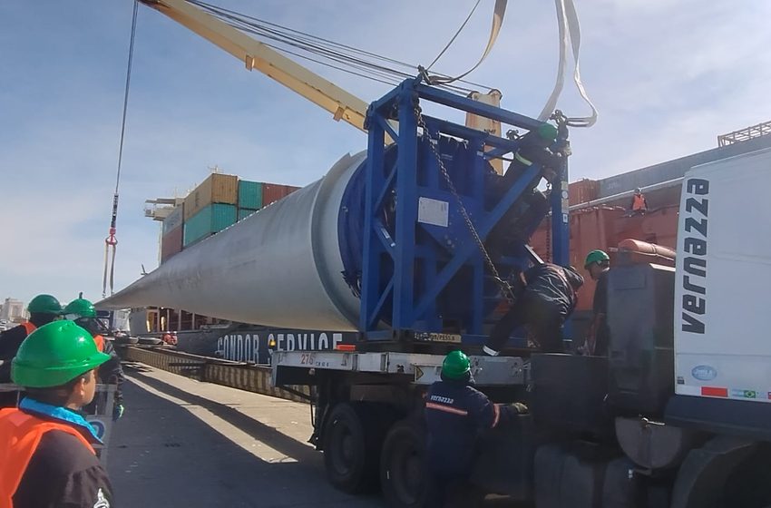  El Puerto de Comodoro se consolida como polo logístico para el desarrollo de energía renovables