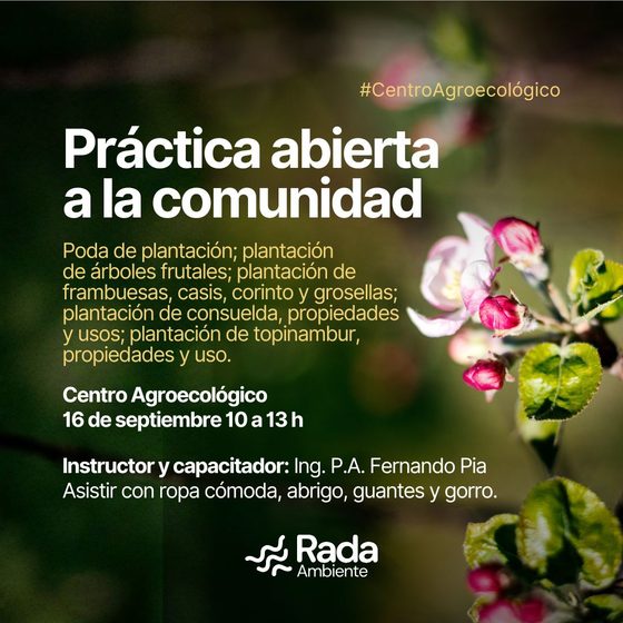  Actividad abierta a la comunidad en el Centro Agroecológico Municipal
