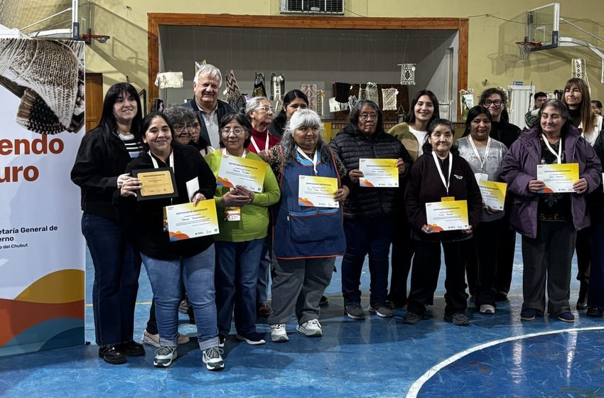  Tecka fue sede del Primer Concurso de Arte Textil de Lana del Chubut