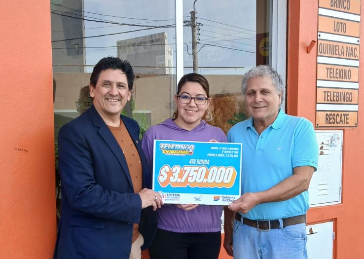  Lotería del Chubut entregó $ 13 millones a ganadores del Telebingo en Trelew y Comodoro Rivadavia