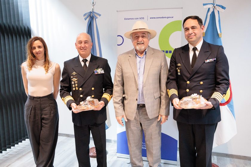  Othar recibió a autoridades de la Armada Argentina